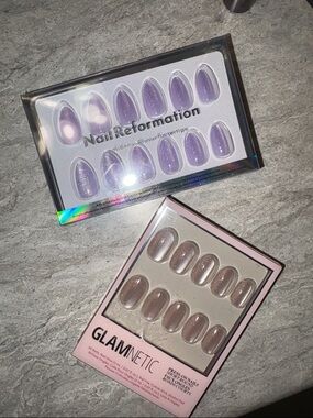 NWT Nail Reformation & Glamnetic Nail Kits